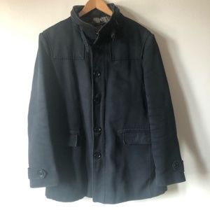 Zara Man Black Coat